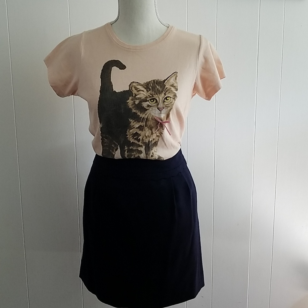 Girl Shop Kitten Baby tee